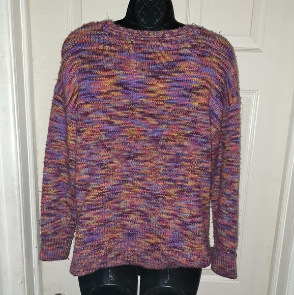 A.n.a multicolored sweater size small - Picture 3 of 4